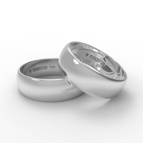 Uzziel Ékto - Anillos De Matrimonio Oro 18K - Ochun Joyeros - Ochun Joyeros